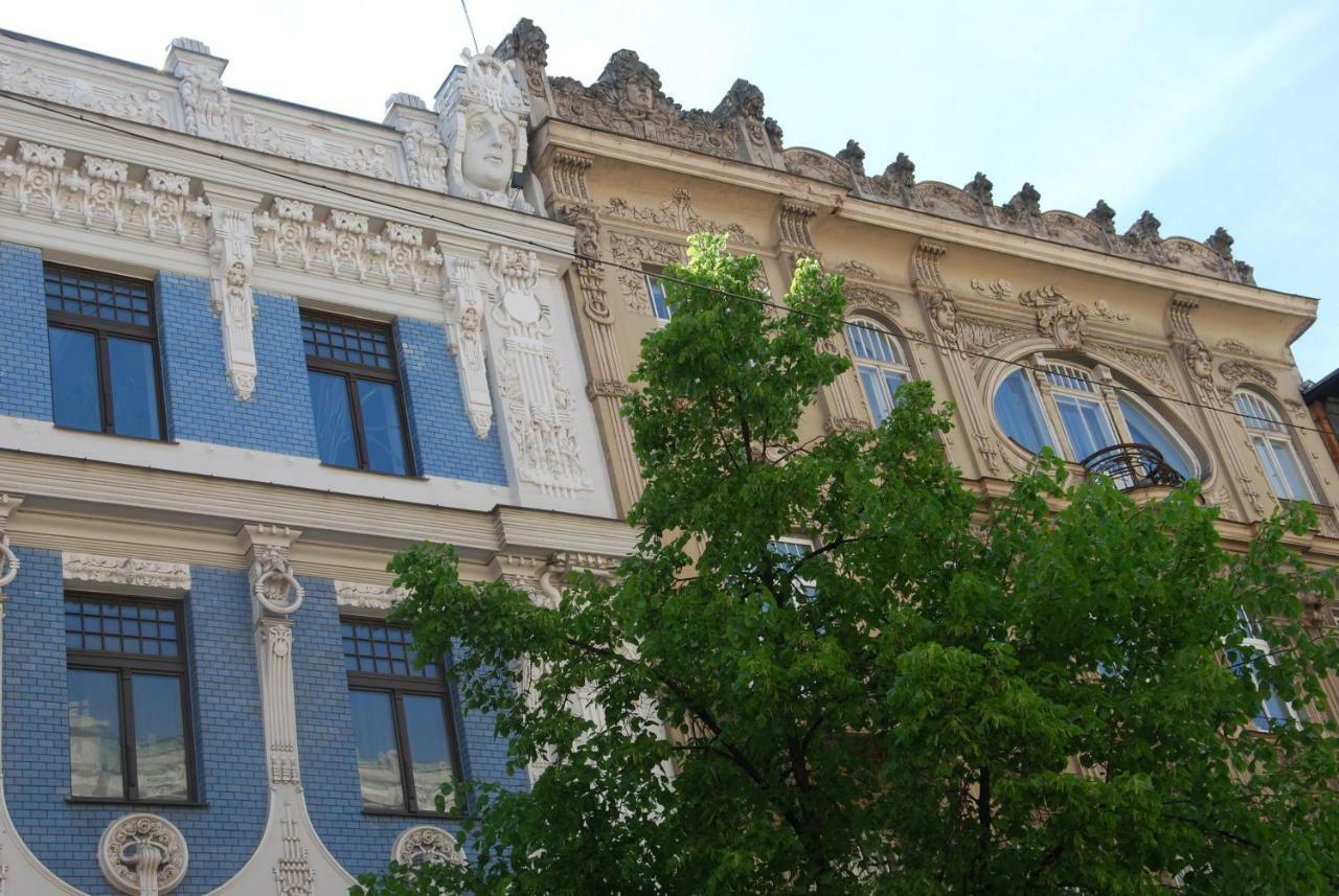 Apartments In Art Nouveau District Riga Exteriér fotografie